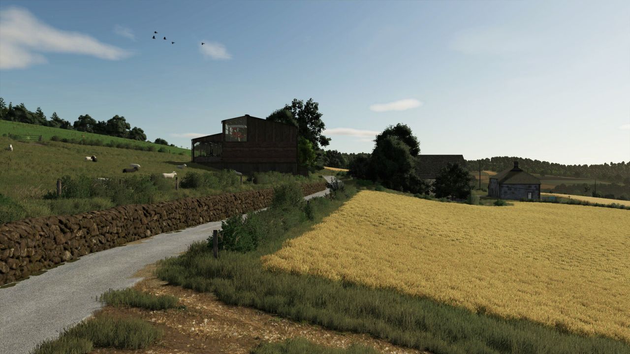 Карта The Mechet для Farming Simulator 25