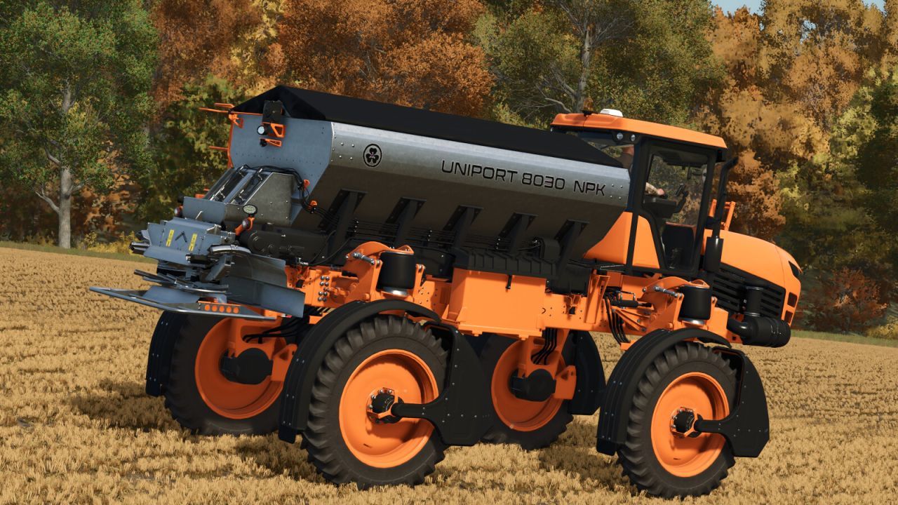 Розкидач добрив Jacto Uniport 8030 NPK для Farming Simulator 25