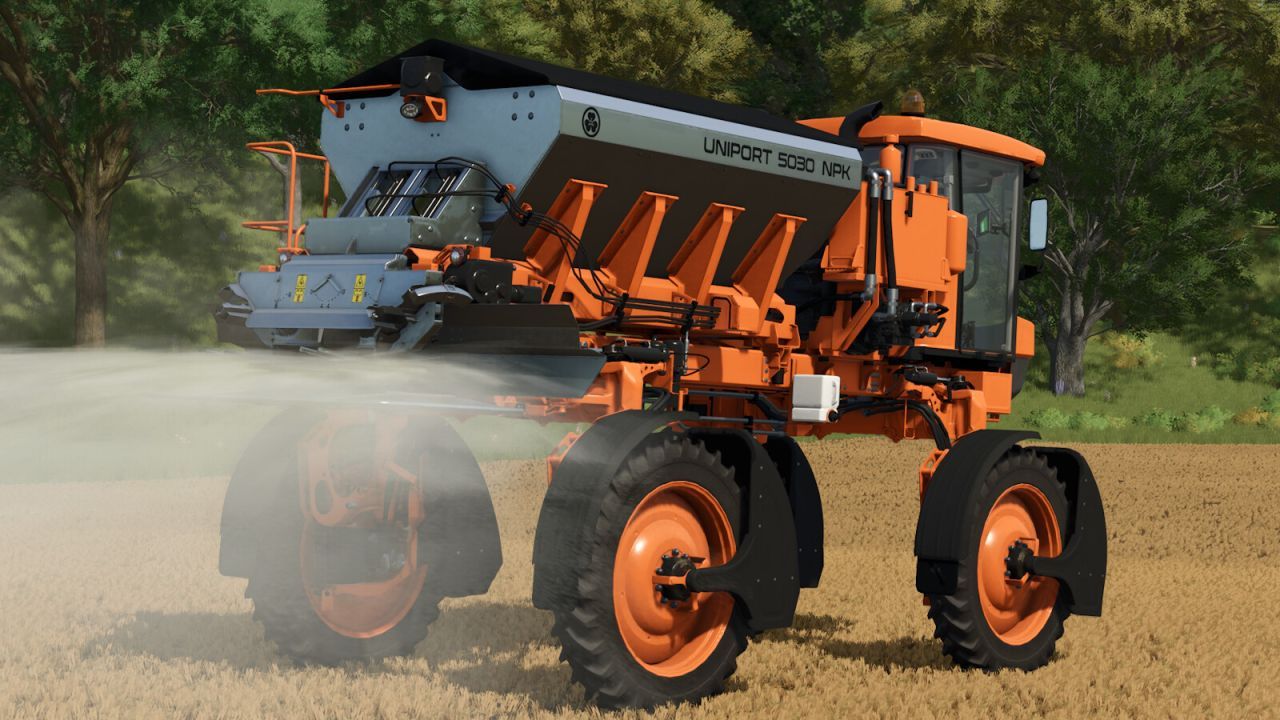 Розкидач добрив Jacto 5030 NPK для Farming Simulator 25