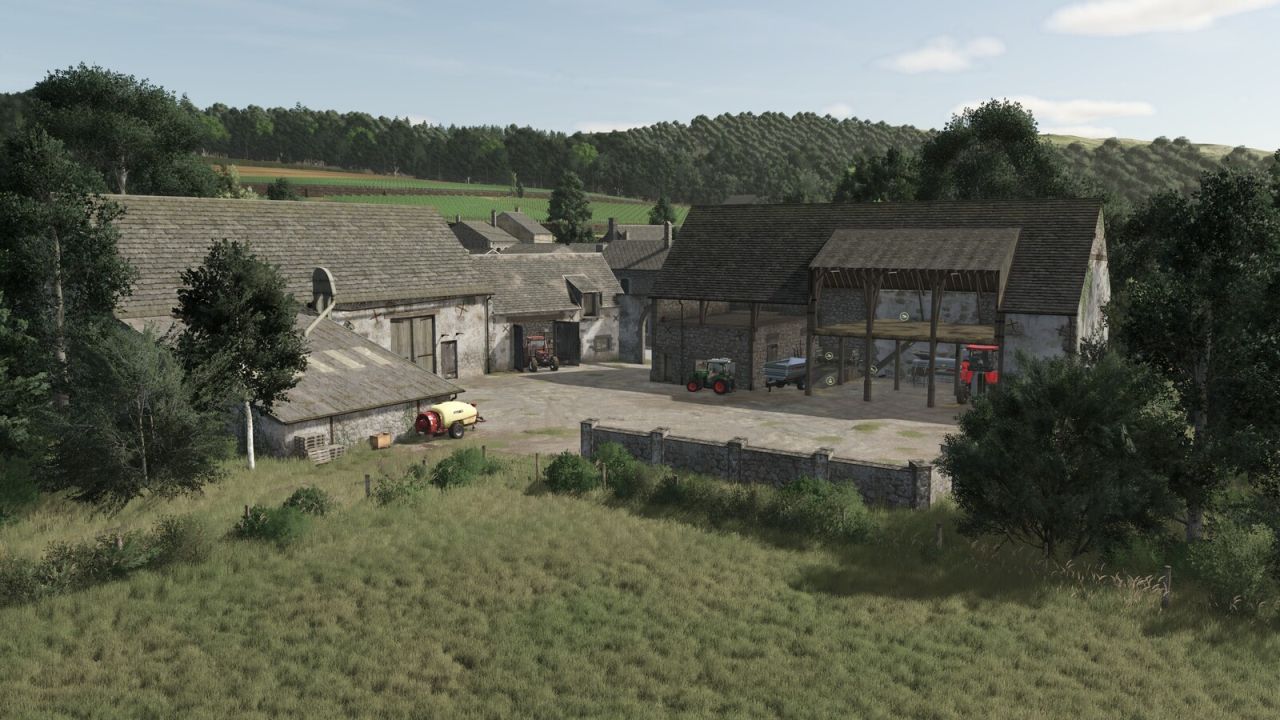 Пакет будівель Mechet для Farming Simulator 25