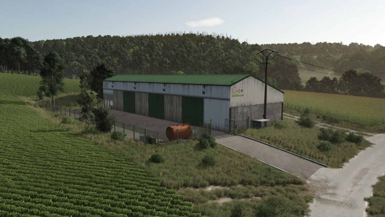 Пакет виробництва та промисловості Mechet для Farming Simulator 25