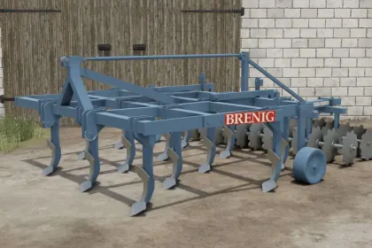 Трактор Brenig GreenMaster для Farming Simulator 25