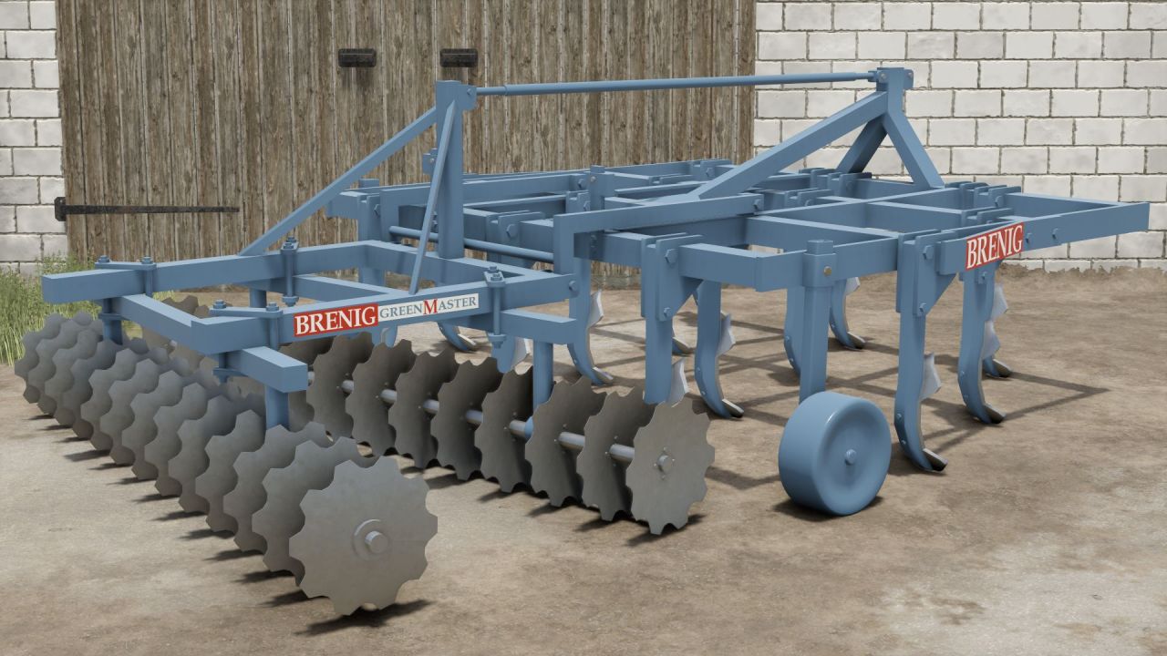Трактор Brenig GreenMaster для Farming Simulator 25