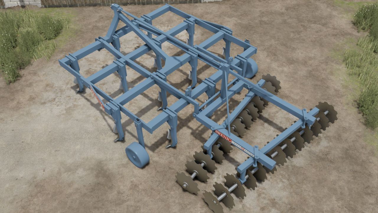 Трактор Brenig GreenMaster для Farming Simulator 25