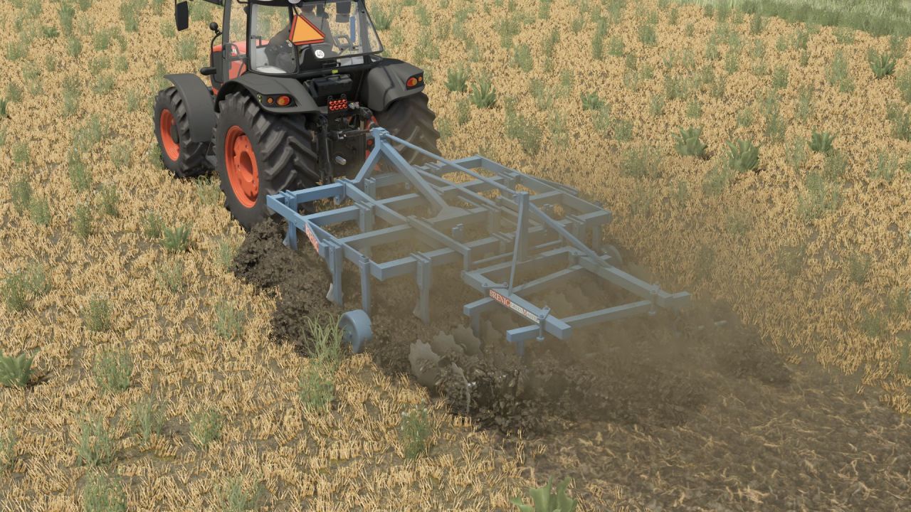 Трактор Brenig GreenMaster для Farming Simulator 25