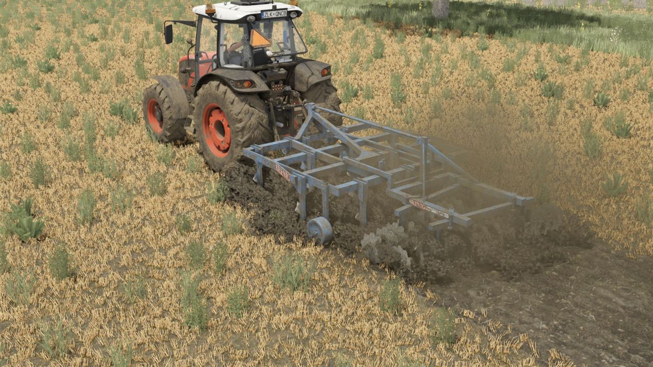Трактор Brenig GreenMaster для Farming Simulator 25