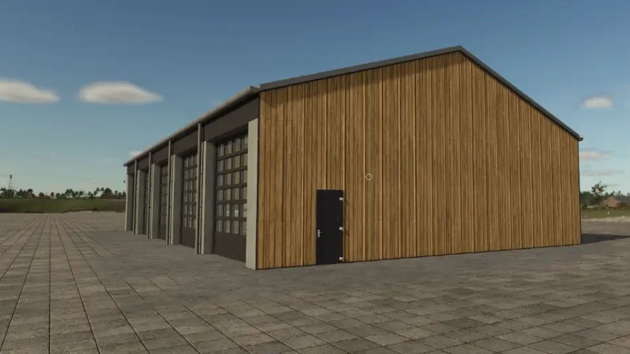 Будівля Modern Shed для Farming Simulator 25