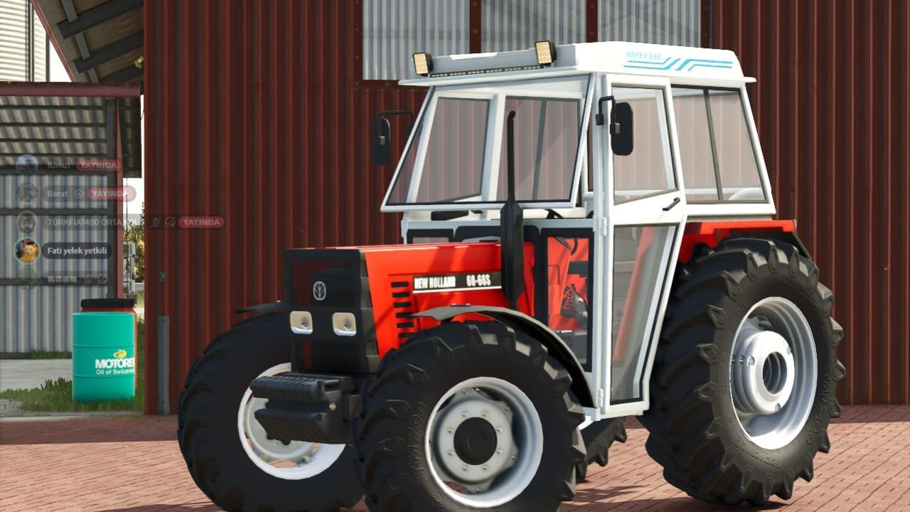 Трактор New Holland 6066 для Farming Simulator 25