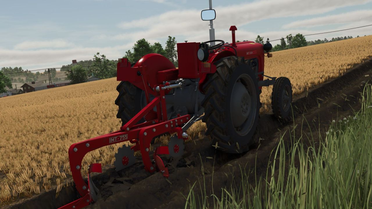 Effektiver Traktor IMT 755 für Farming Simulator 25 — Günstig und Wendiger