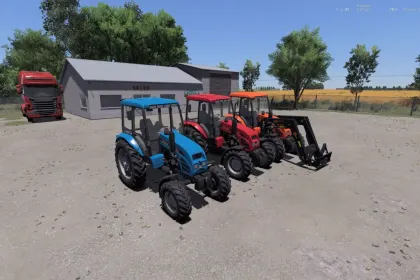 Трактор Pronar 82A/82SA/1025A для Farming Simulator 25