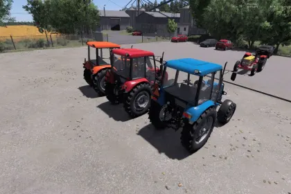 Трактор Pronar 82A/82SA/1025A для Farming Simulator 25 — 4