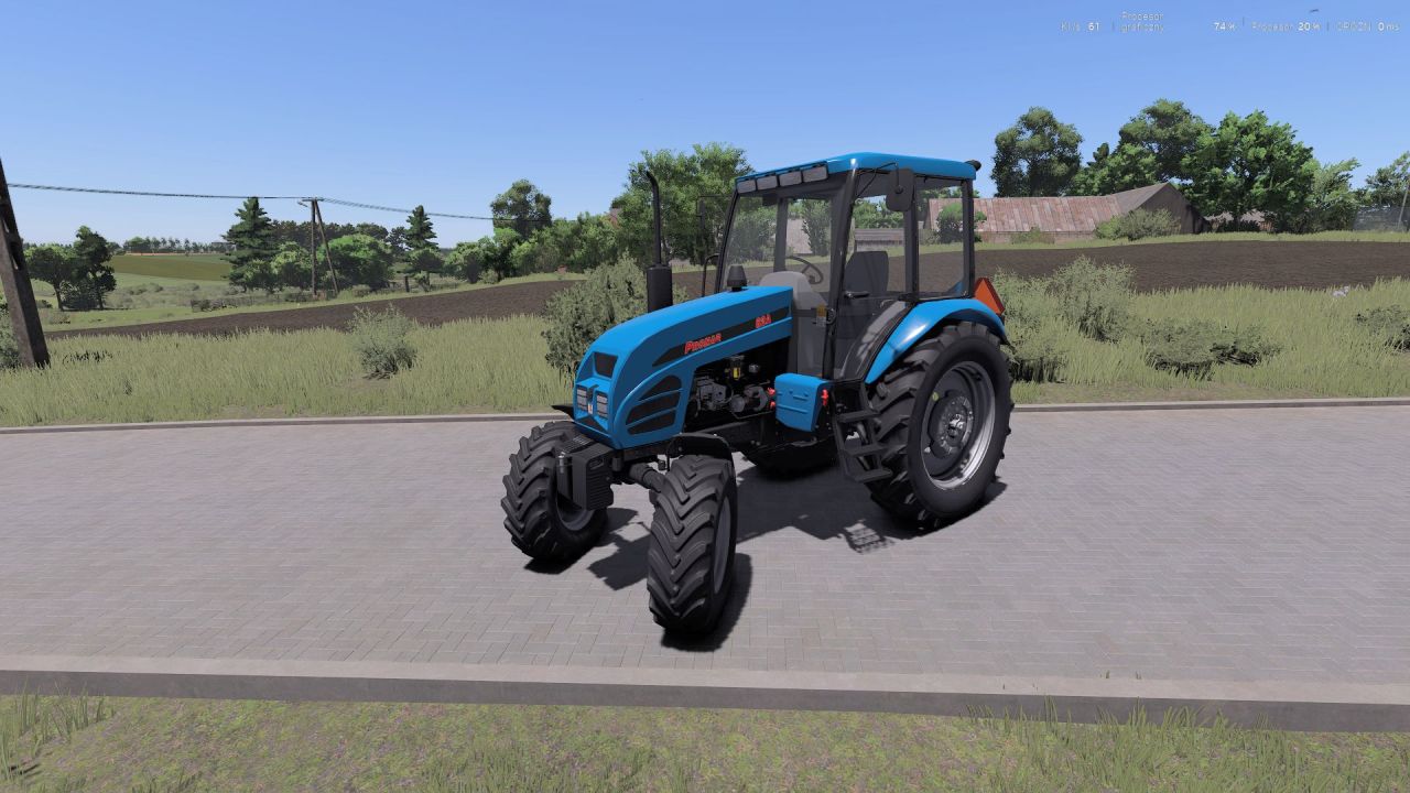 Трактор Pronar 82A/82SA/1025A для Farming Simulator 25