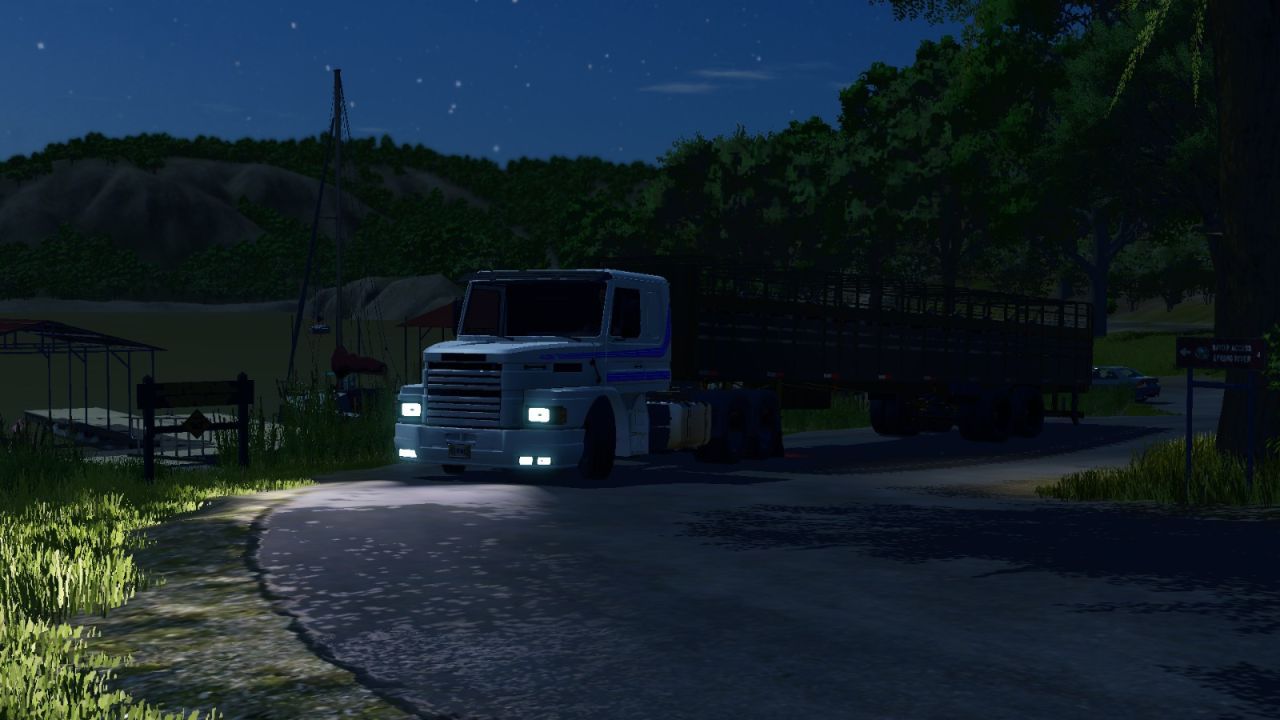 Ciężarówka Scania 112H do Farming Simulator 25
