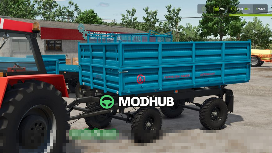 Mod für Anhänger 2PTS 45 v1000 für Farming Simulator 25