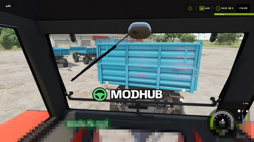 Mod für Anhänger 2PTS 45 v1000 für Farming Simulator 25