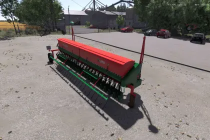 Fertilizer Spreader Unia Mazur 6/1100 for Farming Simulator 25 — 2