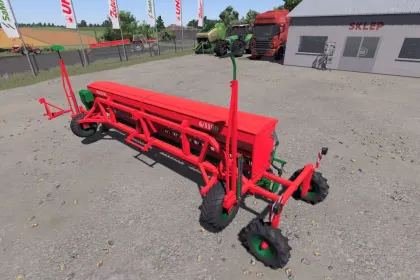 Fertilizer Spreader Unia Mazur 6/1100 for Farming Simulator 25 — 4