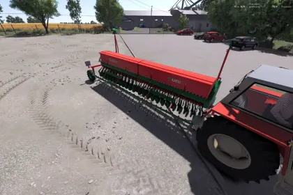 Fertilizer Spreader Unia Mazur 6/1100 for Farming Simulator 25 — 5