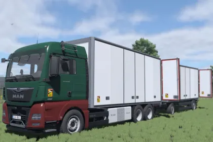 Вантажівка MAN TGX 26640 Box Pack для Farming Simulator 25 — 1