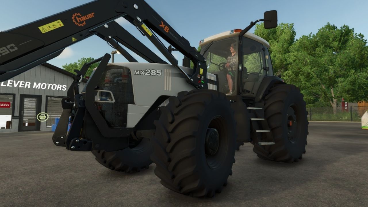Efficient Tractor Case IH Magnum Edit (Gray Edition) for Farming Simulator 25