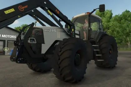 Ефективний Трактор Case IH Magnum Edit (Gray Edition) для Farming Simulator 25