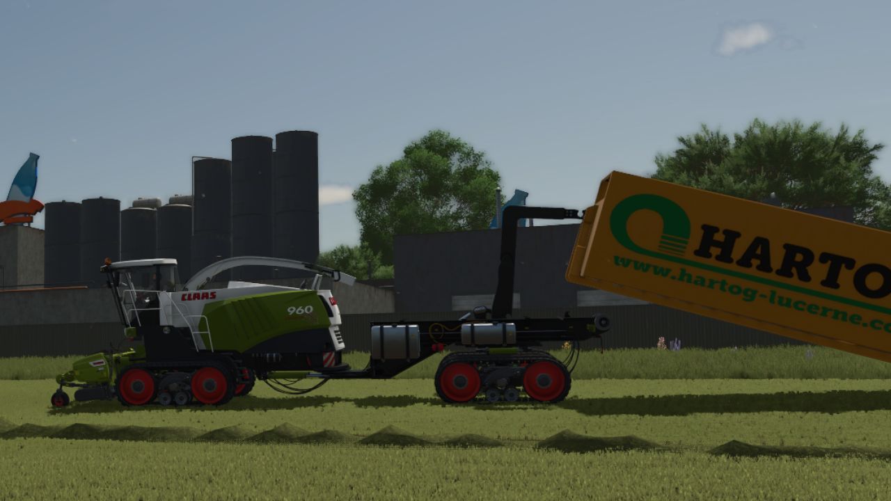 Комбайн CLAAS Jaguar 960 TT для Farming Simulator 25