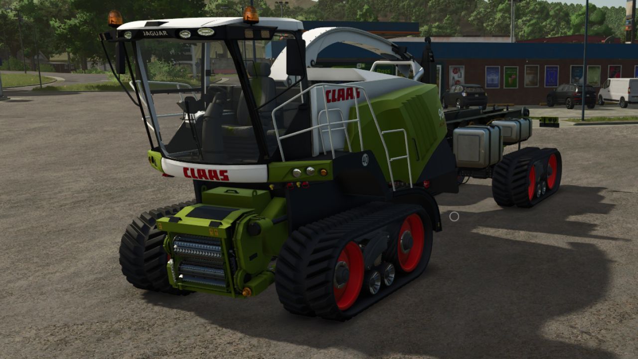 Комбайн CLAAS Jaguar 960 TT для Farming Simulator 25