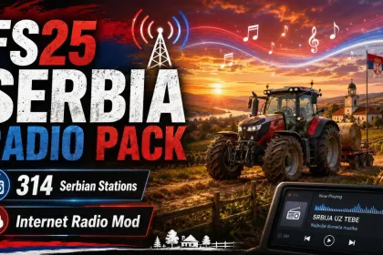 Радіостанції Сербії для Farming Simulator 25