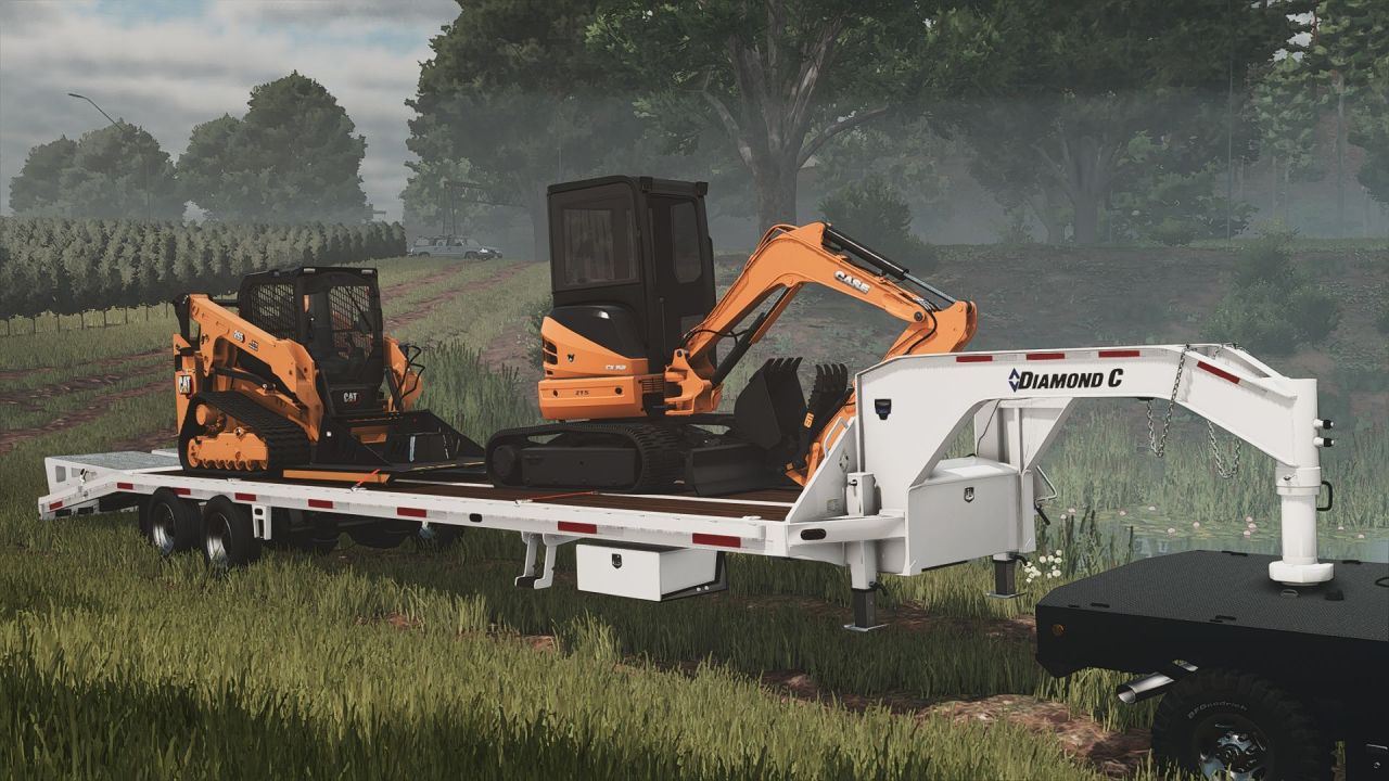 Причіп Diamond C FMAX210 40′ для Farming Simulator 25