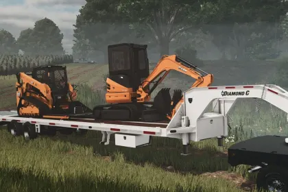 Причіп Diamond C FMAX210 40′ для Farming Simulator 25 — 3