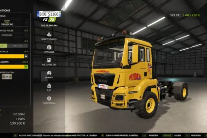 MAN Lkw Cirque PINDER für Farming Simulator 25 — 2