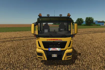 MAN Lkw Cirque PINDER für Farming Simulator 25 — 3