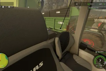 Камера CabCam Assist для Farming Simulator 25 — 2
