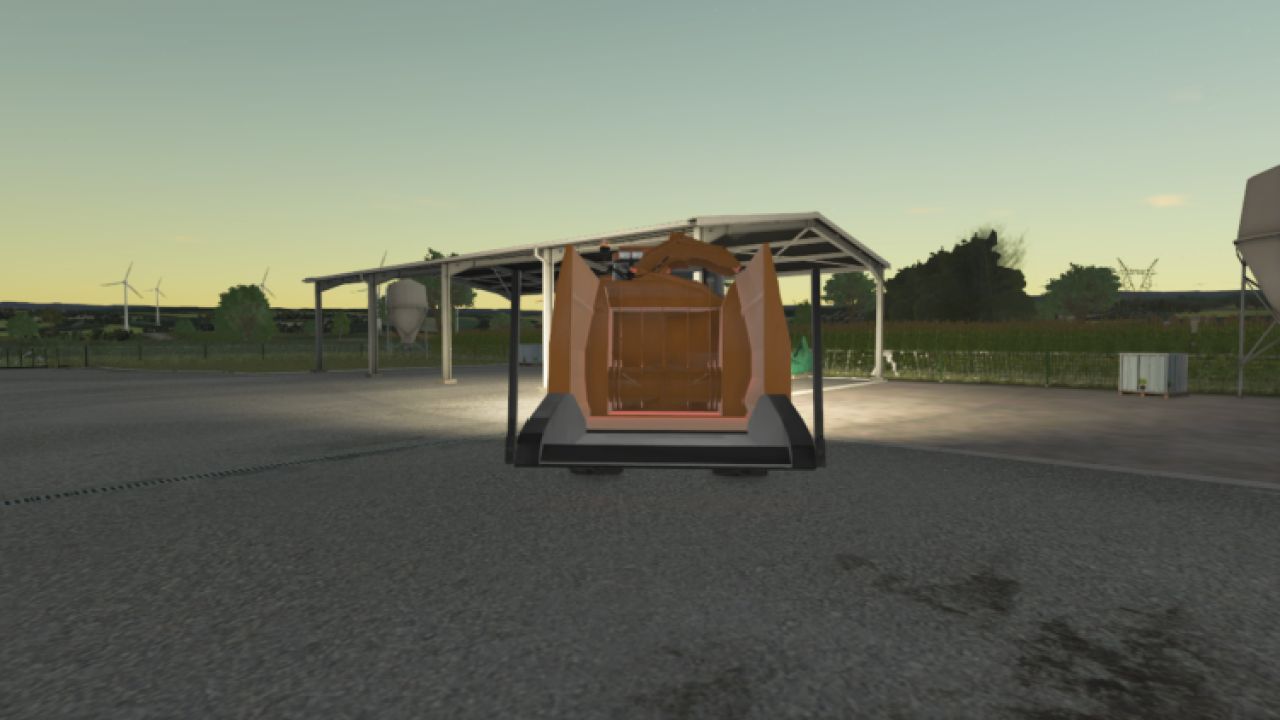 Соломорозкидач Lucas Castor 20R для Farming Simulator 25