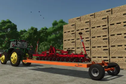 Przyczepa płaska Cochet do Farming Simulator 25