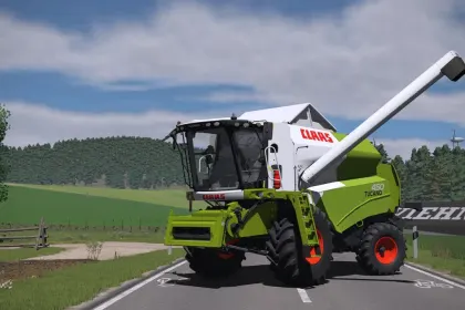 Комбайн Claas Tucano 400 Series для Farming Simulator 25