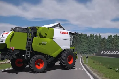 Harvester Claas Tucano 400 Series for Farming Simulator 25 — 2