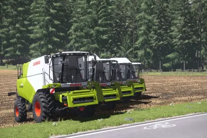 Harvester Claas Tucano 400 Series for Farming Simulator 25 — 5
