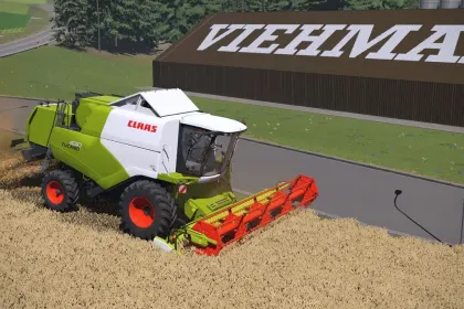 Harvester Claas Tucano 400 Series for Farming Simulator 25 — 6