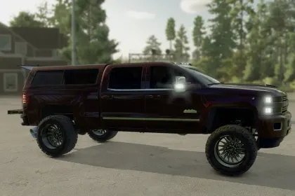 Lkw 2018 Chevy HighCountry 2500 für Farming Simulator 25