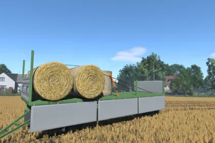 Причіп для тюків RABA 571 для Farming Simulator 25 — 2