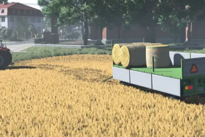 Причіп для тюків RABA 571 для Farming Simulator 25 — 3