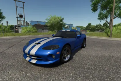 Samochód Dodge Viper GTS do Farming Simulator 25