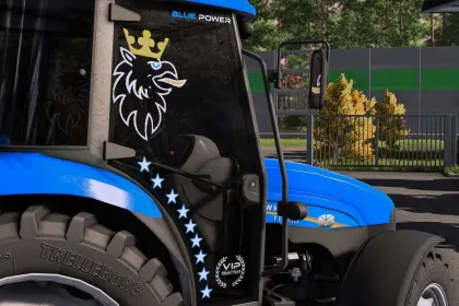 Traktor New Holland TD85D Plus für Farming Simulator 22 — 3