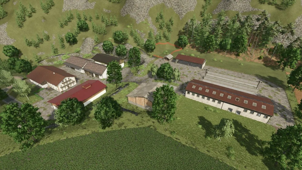 Нова Гірська Карта Gamsting 2K25 для Farming Simulator 25 — Баварська Долина для Справжніх Фермерів