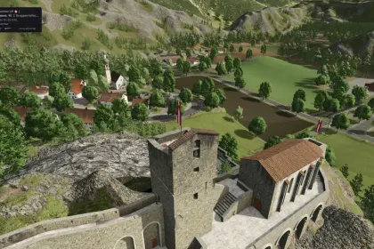 Нова Гірська Карта Gamsting 2K25 для Farming Simulator 25 — Баварська Долина для Справжніх Фермерів — 2