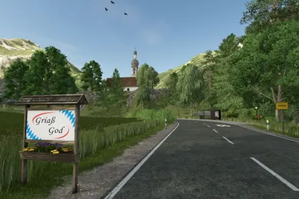 Нова Гірська Карта Gamsting 2K25 для Farming Simulator 25 — Баварська Долина для Справжніх Фермерів — 6