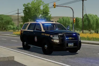 Автомобіль Chevy Tahoe 2015 PPV для Farming Simulator 22 — 2