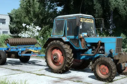 Traktor MTZ-82 Forsage do Farming Simulator 22 — 3