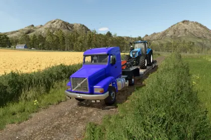 Ciężarówka Volvo NL12EDC do Farming Simulator 25 — 2